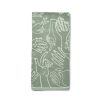 Best Heath Ceramics Hands Towel In Prairie Green