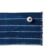 Hot Heath Ceramics Indigo Cotton Tie Dyed Runner