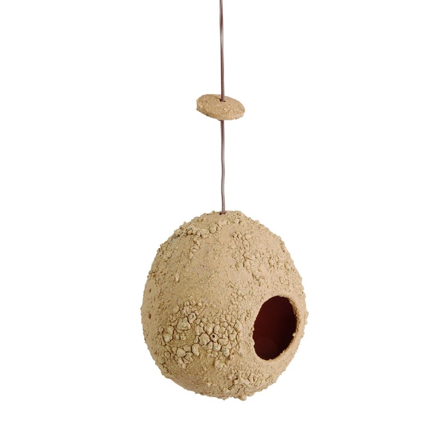 Best Heath Ceramics Ceramic Birdhouse In Tan