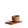 Online Heath Ceramics Tomato Dessert Bowl And Napkin Set