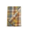 Hot Heath Ceramics Chunky Plaid Tablecloth In Prieto