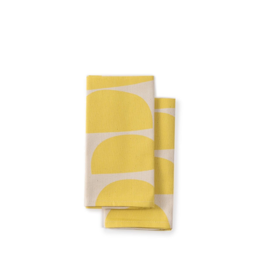 Clearance Heath Ceramics Bowls Napkin In Lemon Slice (Set Of 2)