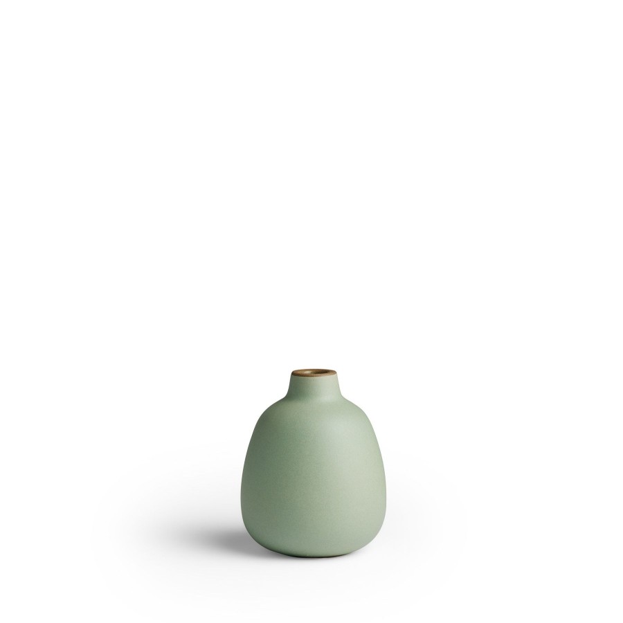 Wholesale Heath Ceramics Bud Vase In Myrtle Green