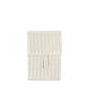 Hot Heath Ceramics Lilla Storm Towel In White/Golden