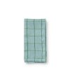 Clearance Heath Ceramics Windowpane Napkin In Powder Blue And Apple Green