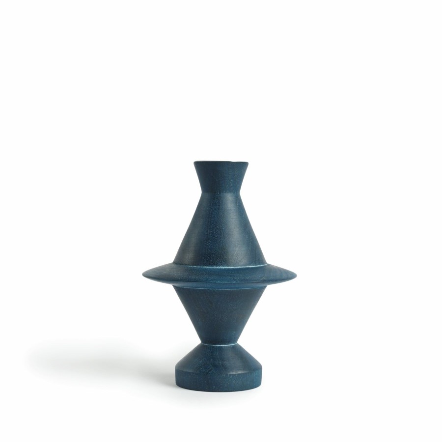 Wholesale Heath Ceramics Saturn Candle Stick Holder In Denim