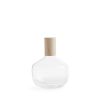 Hot Heath Ceramics Trulli Short Bottle In Clear