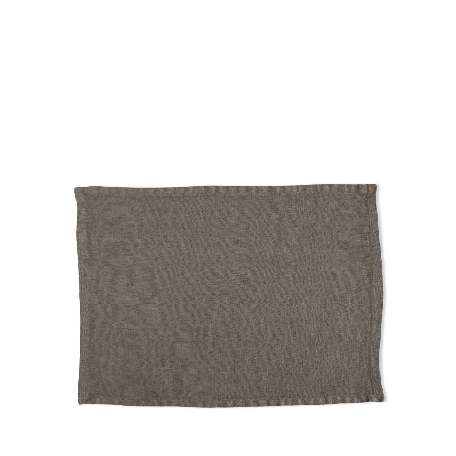 Wholesale Heath Ceramics Tela Placemat In Warm Gray (Set Of 4)