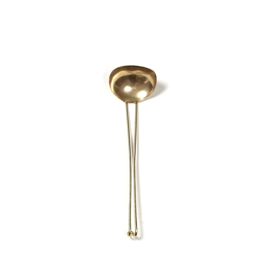 Wholesale Heath Ceramics Brass Ladle With Curve