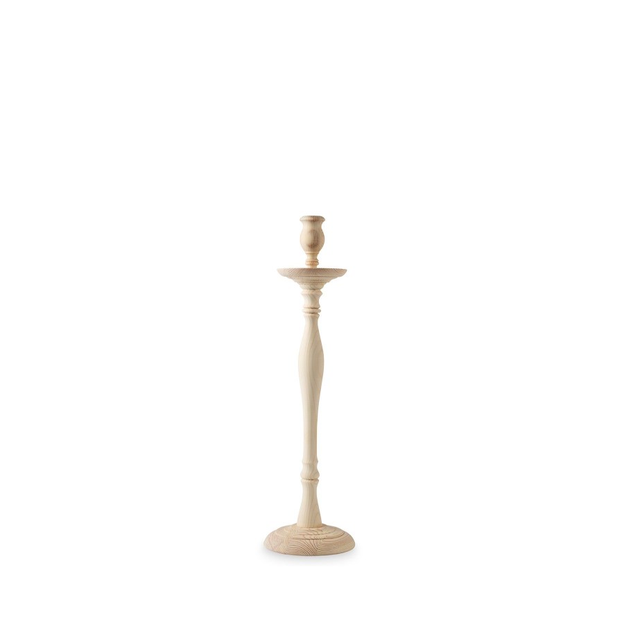 New Heath Ceramics Medium Candleholder In Natural