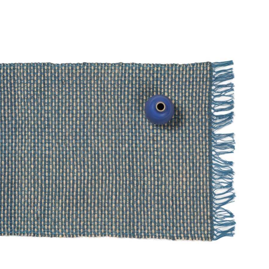 Clearance Heath Ceramics Alexandra Table Runner In Indigo