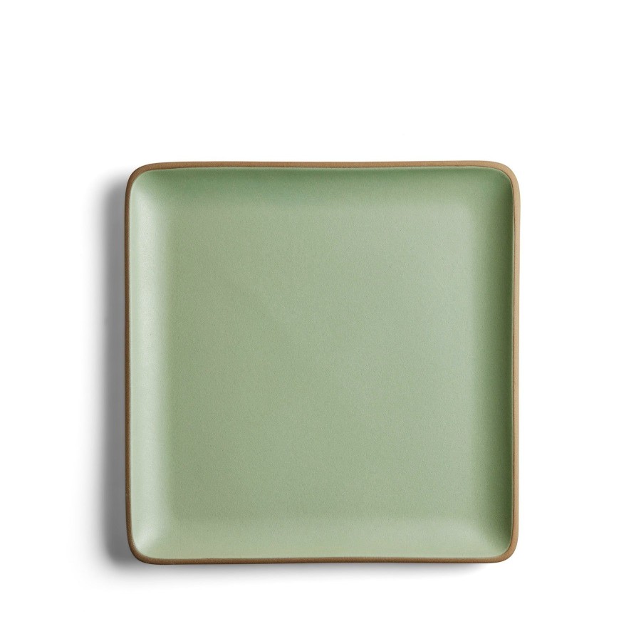 Best Heath Ceramics 12X12 Plaza Serving Platter In Myrtle Green