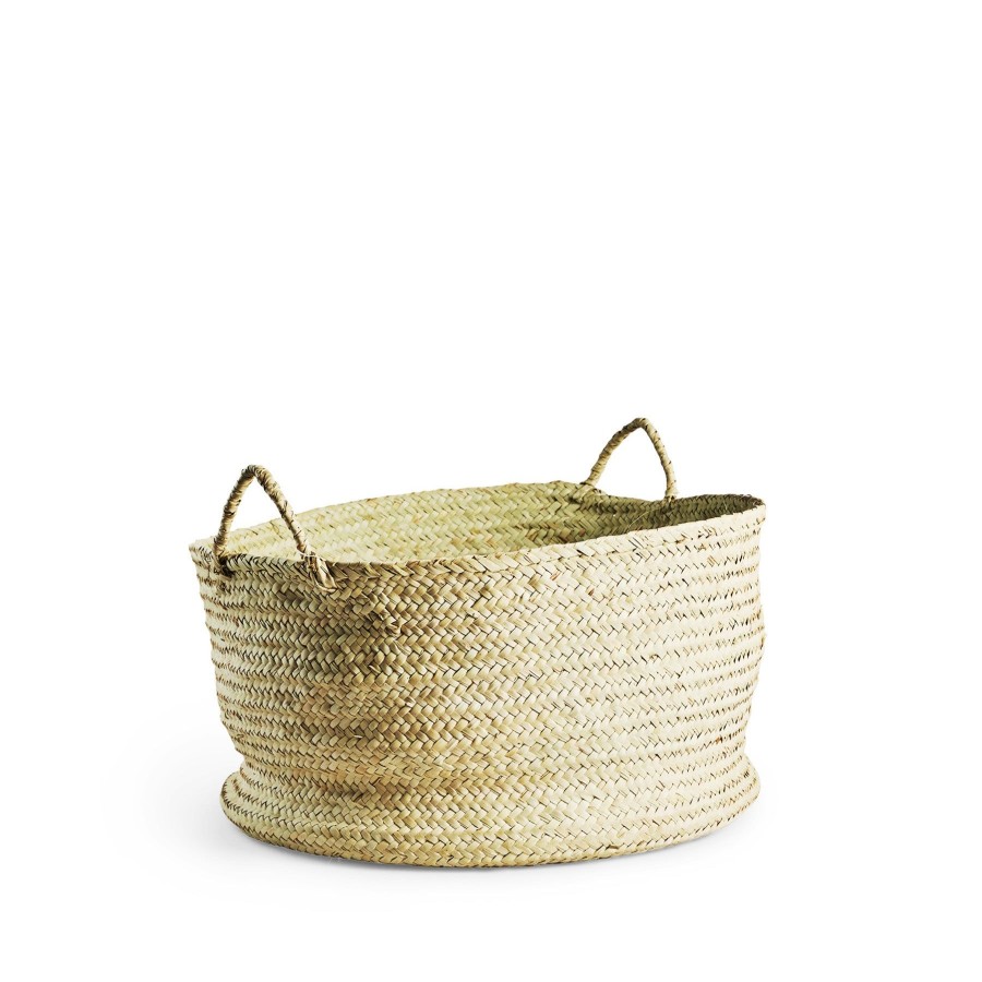 Wholesale Heath Ceramics Large Kikapu Palm Basket