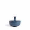 Online Heath Ceramics Wide Container With Triangle Lid In Denim