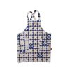 Best Heath Ceramics Scandi Candy Pinny Apron In Inky Blue