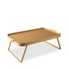 Hot Heath Ceramics Lap Tray In All Gold