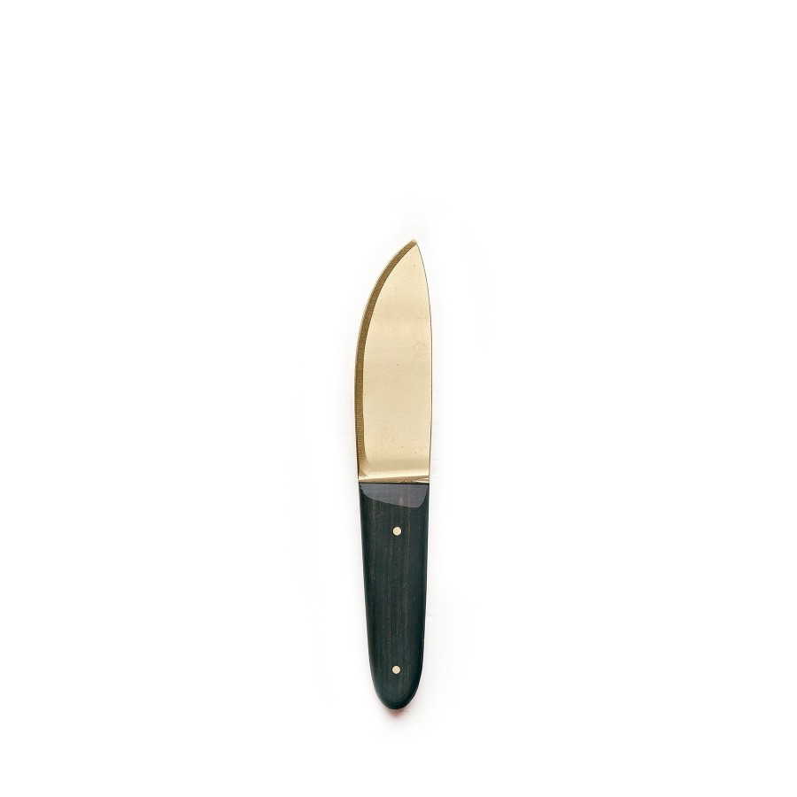 Best Heath Ceramics Large Brass And Walnut Cheese Knife