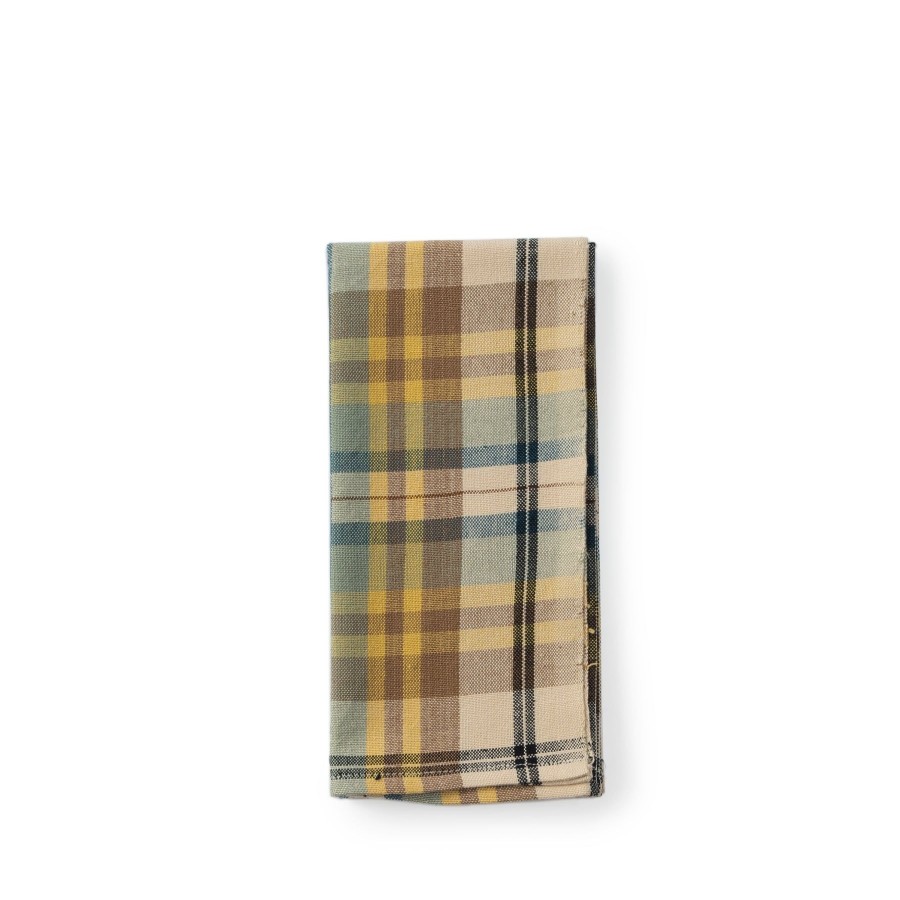 Clearance Heath Ceramics Cottage Plaid Napkin (Set Of 2)