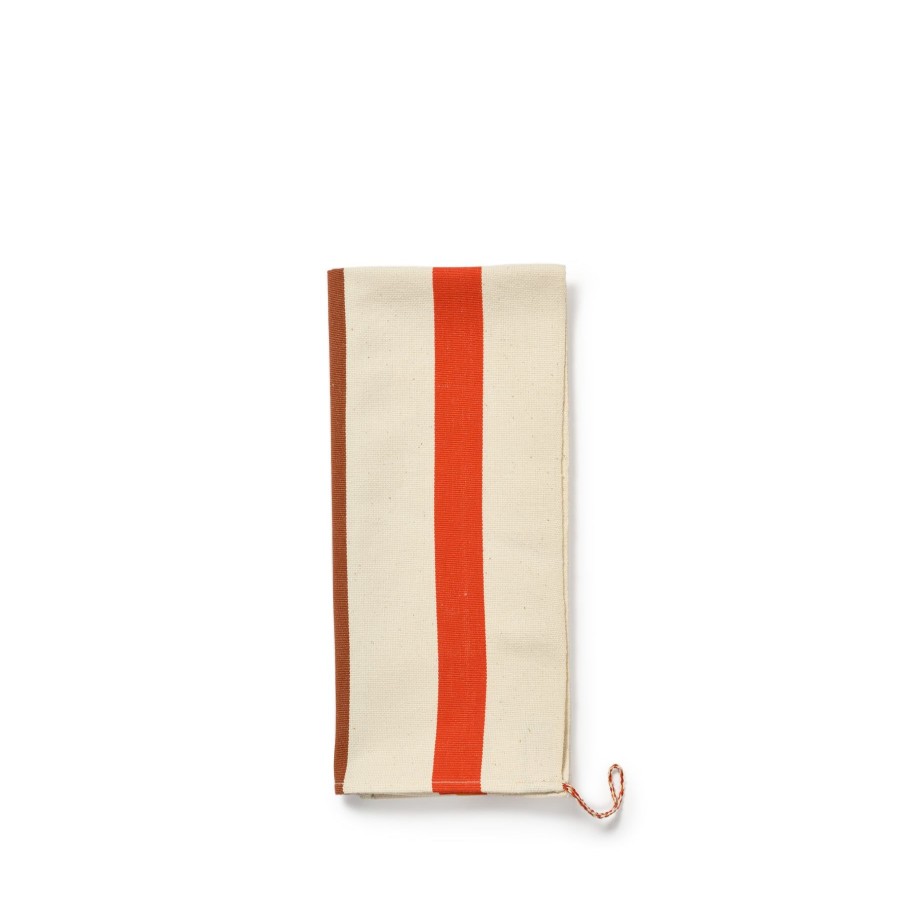 Best Heath Ceramics Cotton Tea Towel In Orange