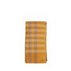 Hot Heath Ceramics Grid Napkin In Ochre (Set Of 2)