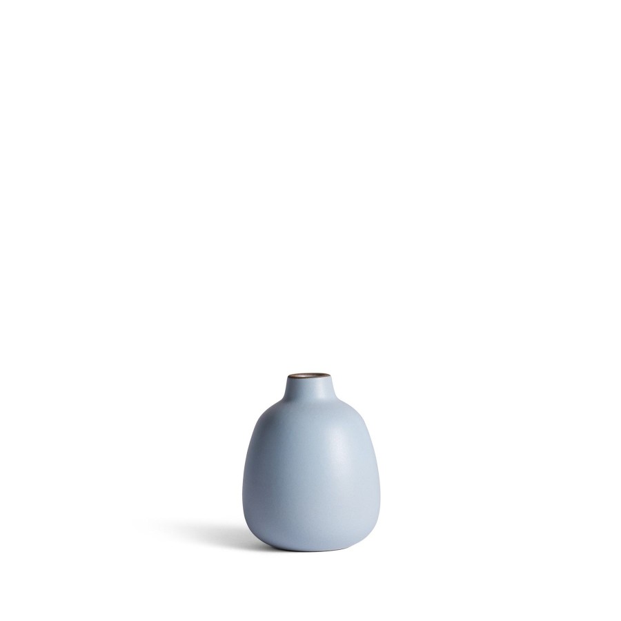 New Heath Ceramics Bud Vase In Glacier