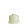 Clearance Heath Ceramics Wide Glass Vase In Lemon Rind