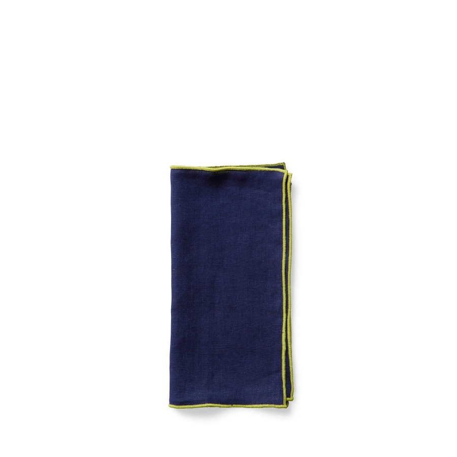 Best Heath Ceramics Small Napkin In Navy (Set Of 4)