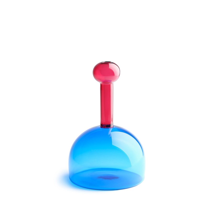 New Heath Ceramics #7 Bobber Dome In Azul & Ruby