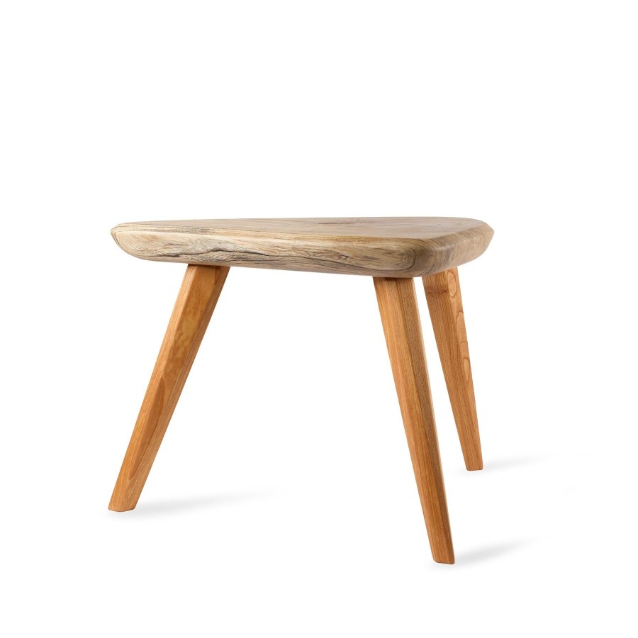 New Heath Ceramics #1 Wide Stool In Natural