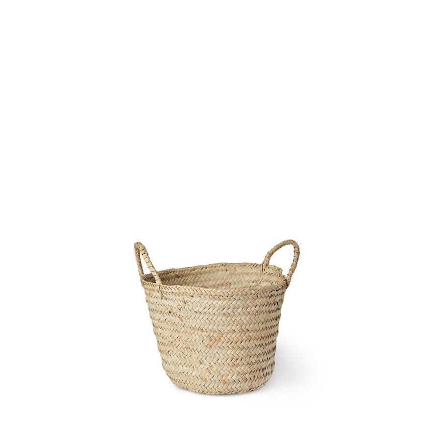 New Heath Ceramics Small Kikapu Palm Basket