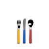 New Heath Ceramics Heath Kids Flatware Set With Multi-Colored Handles