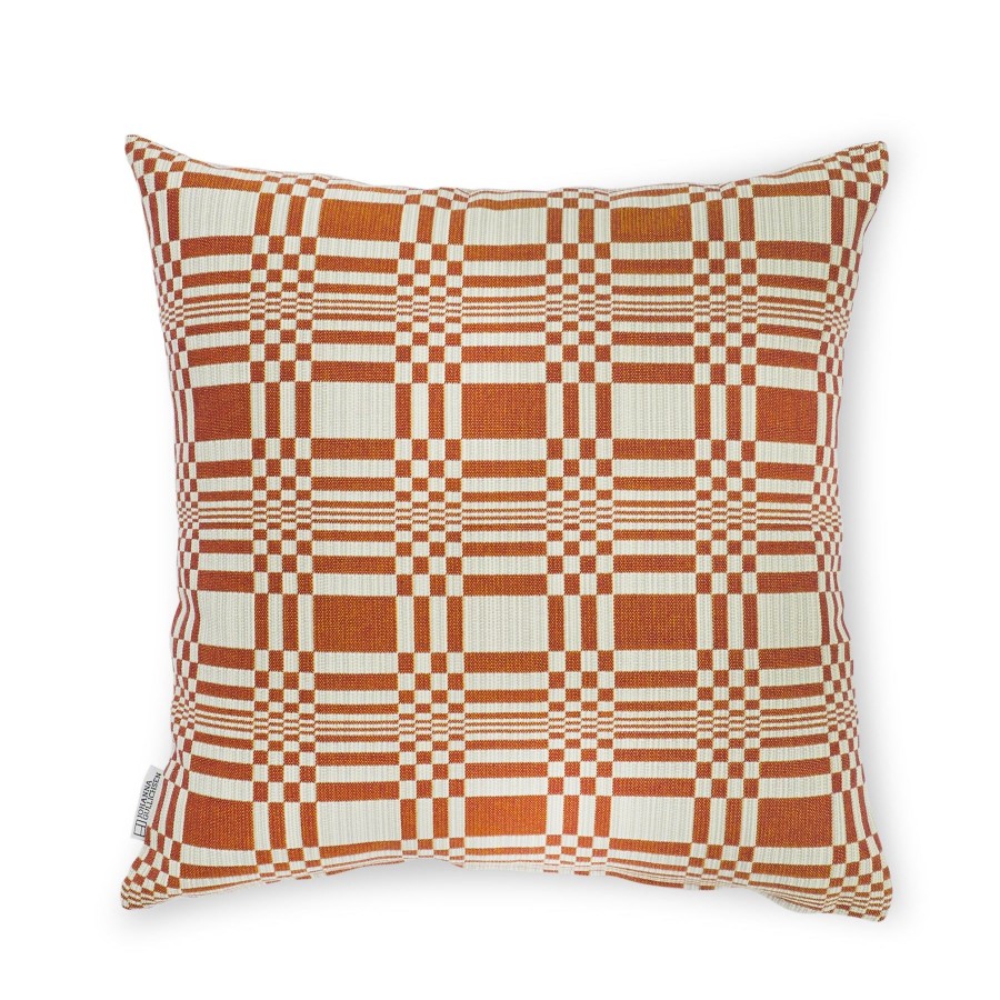 New Heath Ceramics Doris Pillow In Brick