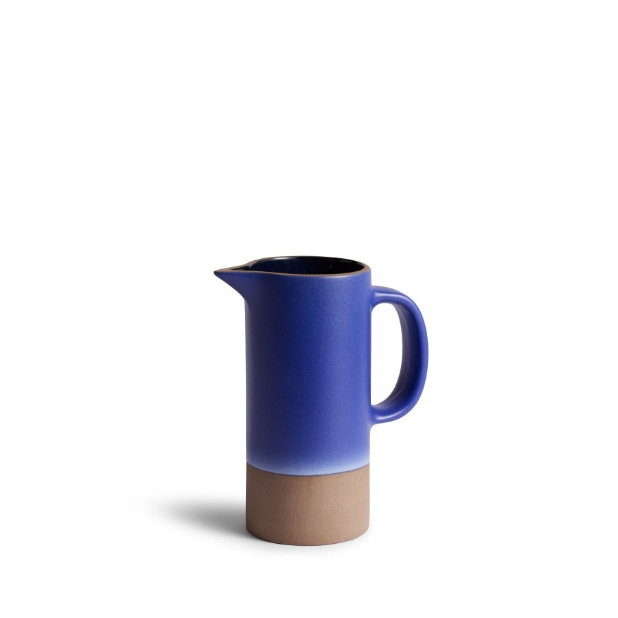 Best Heath Ceramics Small Pitcher In Ultramarine And Glacier