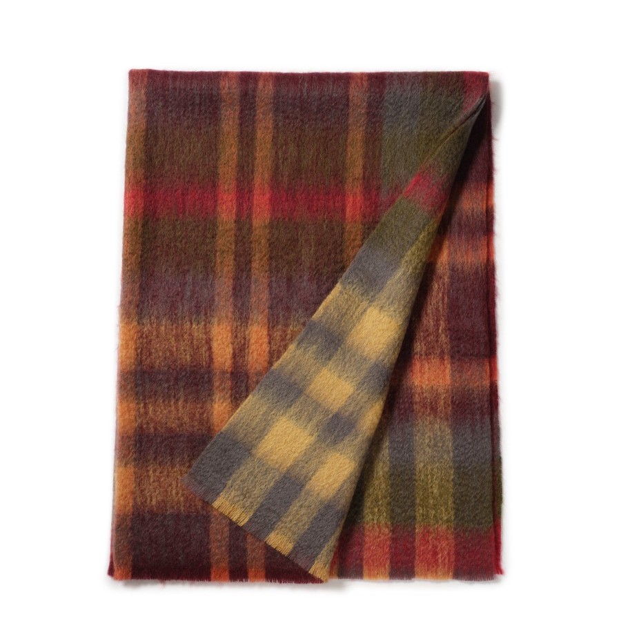 Best Heath Ceramics Painterly Throw In Russet