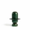 Hot Heath Ceramics Jupiter Candle Stick Holder In Viridian