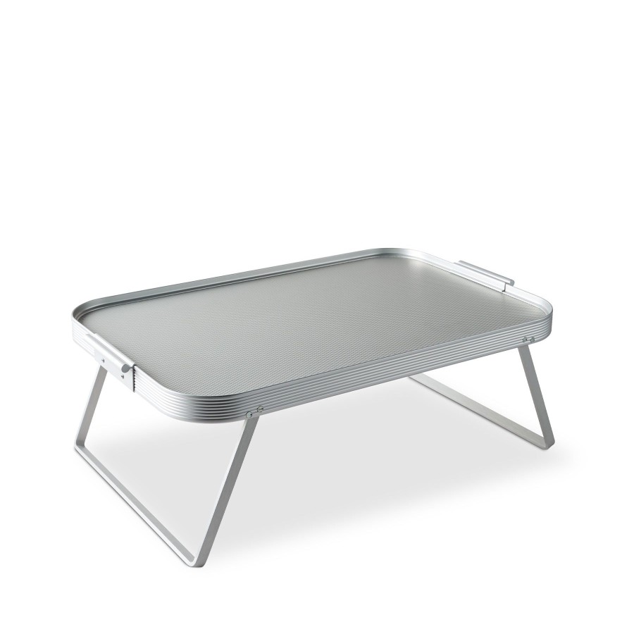 New Heath Ceramics Lap Tray In All Silver