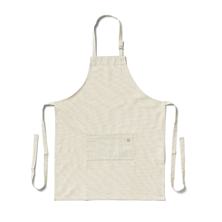 Best Heath Ceramics Organic Cotton Apron In Sage