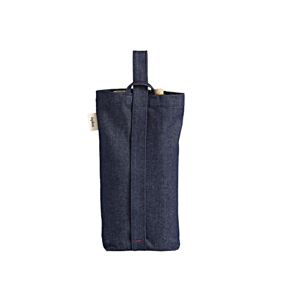 New Heath Ceramics Wine Tote In Denim