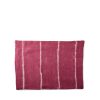 New Heath Ceramics Stripes Placemat In Cranberry