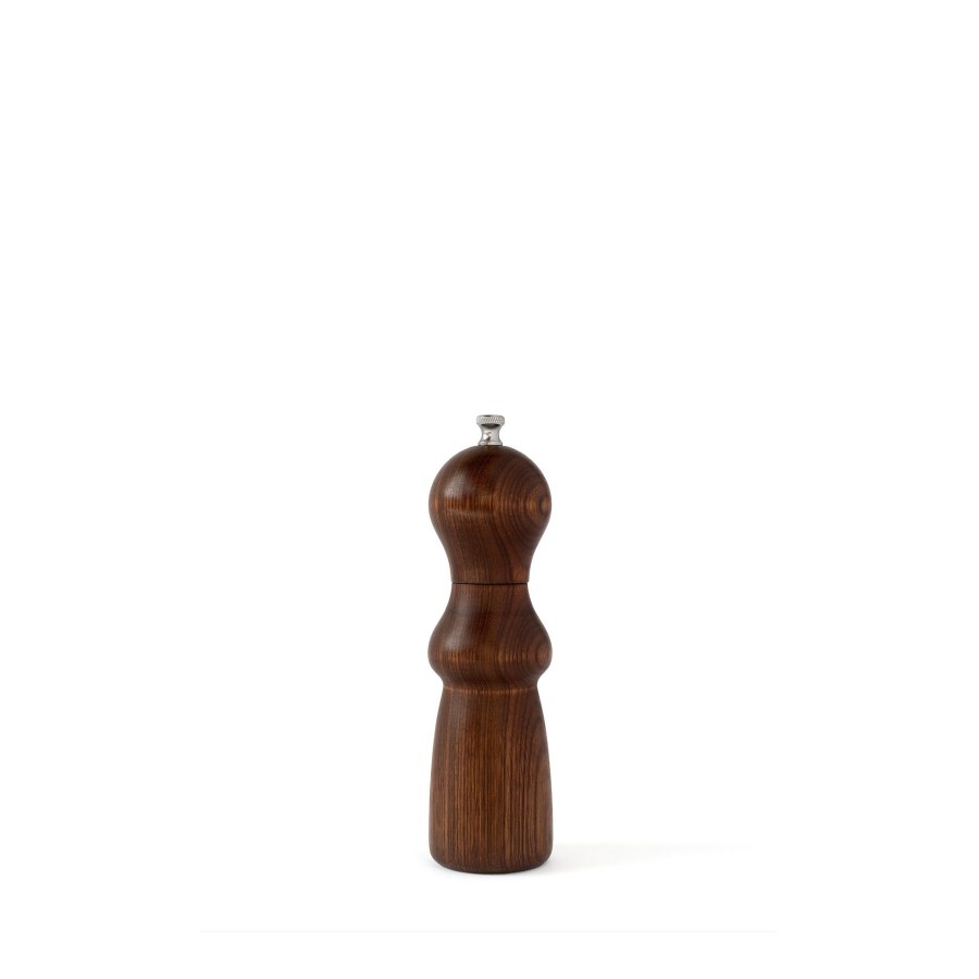 Hot Heath Ceramics Maid Pepper Mill In Walnut