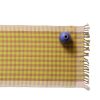 Hot Heath Ceramics Grid Table Runner In Limon