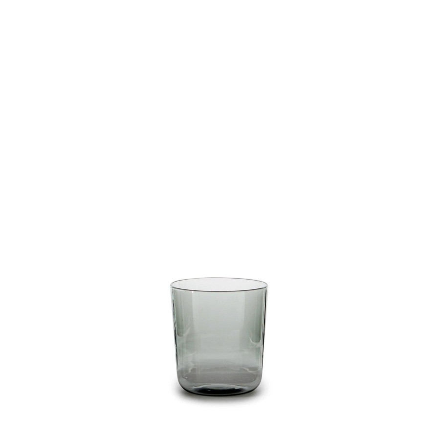 Hot Heath Ceramics Luisa Vino In Fog (Set Of 2)