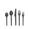 Clearance Heath Ceramics Muir Flatware In Onyx (5 Piece Setting)