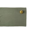 Hot Heath Ceramics Tela Runner In Olive Buff