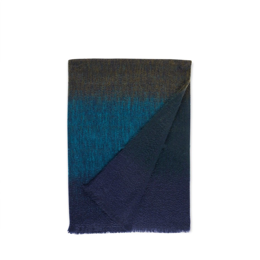 Best Heath Ceramics Mohair Shaded Throw In Midnight