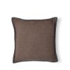 Wholesale Heath Ceramics Doppio Double Sided Pillow In Moro Brown/Citrine Green