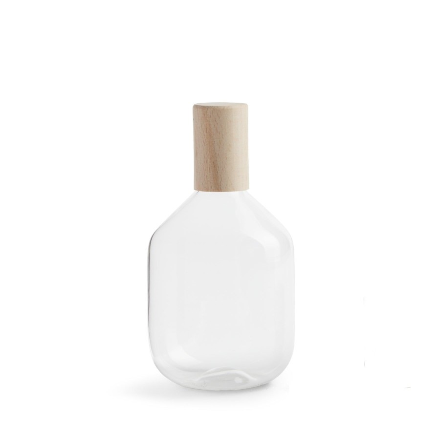 Hot Heath Ceramics Trulli Tall Bottle In Clear