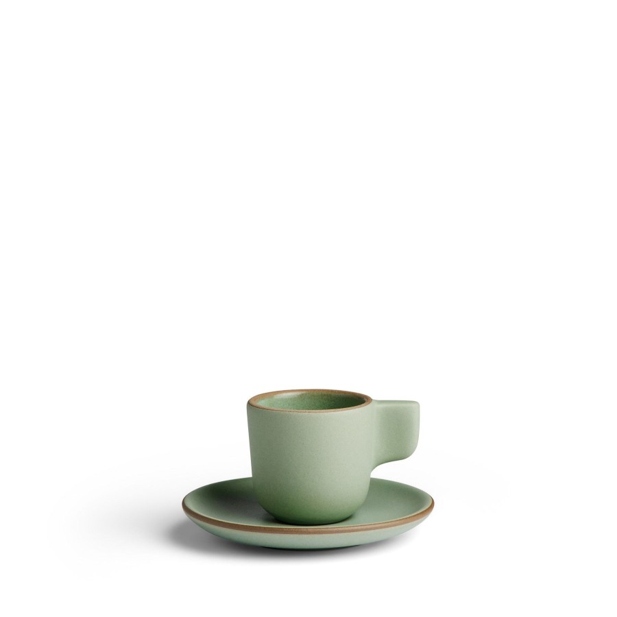 Wholesale Heath Ceramics Espresso Set In Myrtle Green