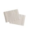 Wholesale Heath Ceramics Linen Rutig Strandrag Placemats In White (Set Of 2)