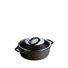 Hot Heath Ceramics Cast Iron Serving Pot 2Qt